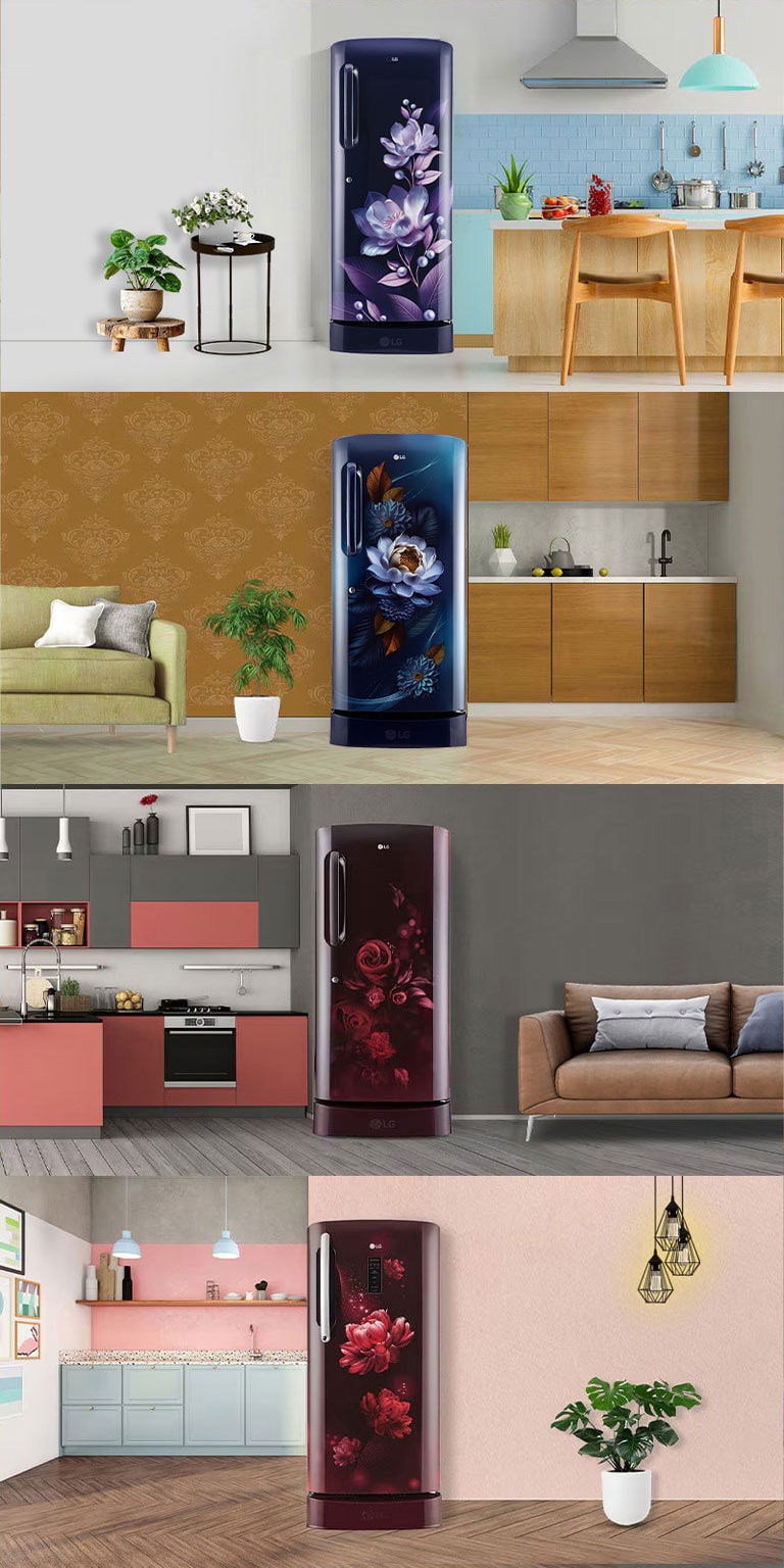  LG single-Door Refrigerators