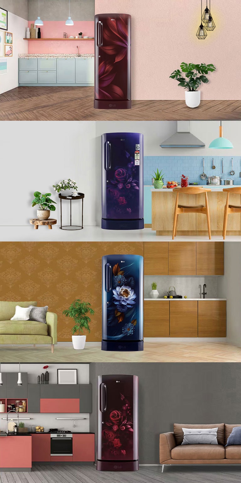  LG single-Door Refrigerators