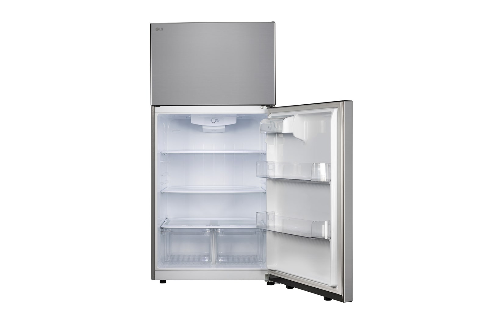 open bottom door front view with nothing