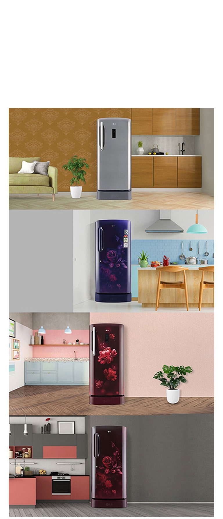 LG Single-Door Refrigerators