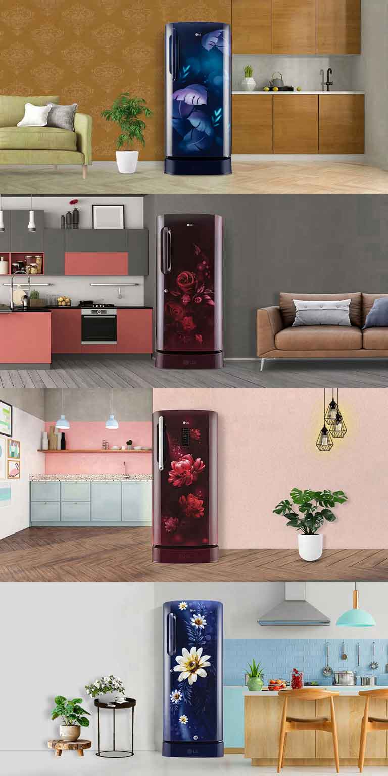  LG single-Door Refrigerators