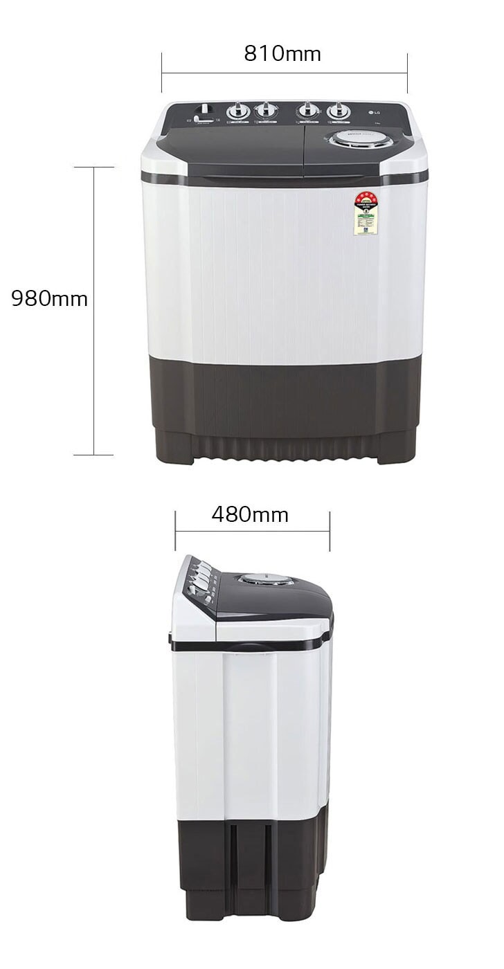 Lg semi auto washing machine outlet 8kg