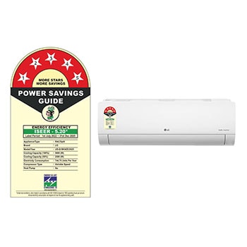 LG 5 Star (1.5) Split AC, AI Convertible 6-in-1, 4-Way Swing, Viraat Mode, Dual Inverter Compressor, 5.0 kW, 2025 Model, US-Q19KNZE