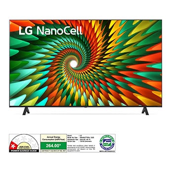LG 55NANO77SRA NanoCell front view