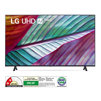 LG 65UR7550PSC 4K UHD TVs front view