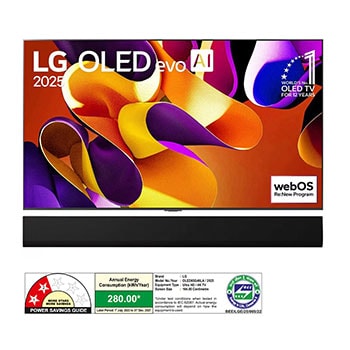 LG OLED65G46LA OLED front view