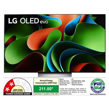 LG-OLED55C3PSA-Slightly-angled left-facing side view.