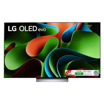 LG OLED65C3PSA OLED evo front view