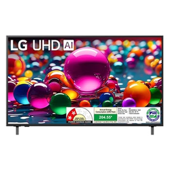 LG 55UA82006LA 4K UHD TVs front view