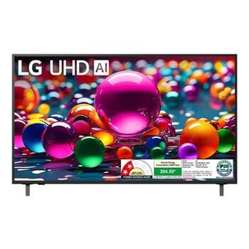 LG 55UA83006LA 4K UHD TVs front view