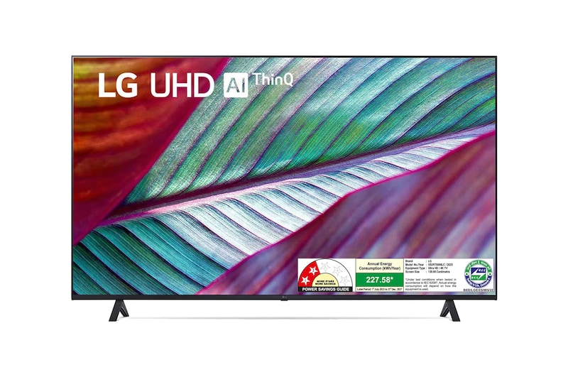 LG 55UR75006LC 4K UHD TVs front view