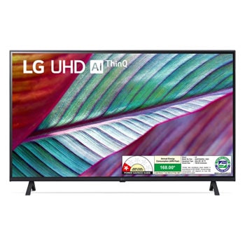 LG 43UR7500PSC 4K UHD TVs front view