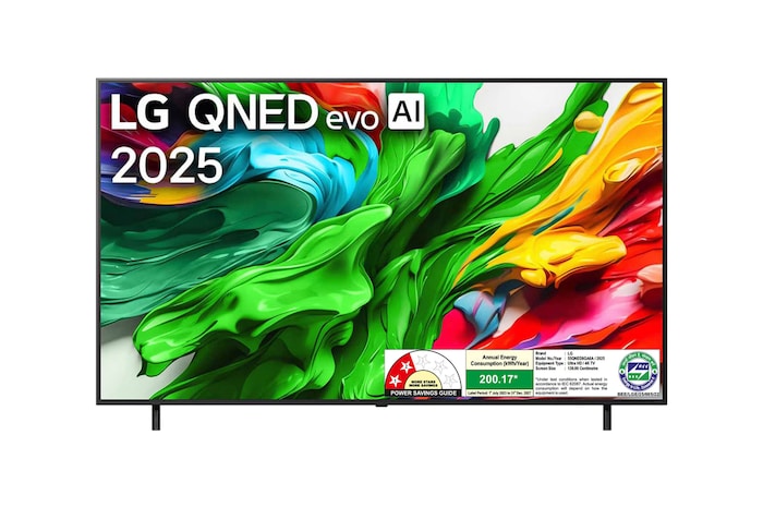 LG 55QNED8GA6A QNED evo front view