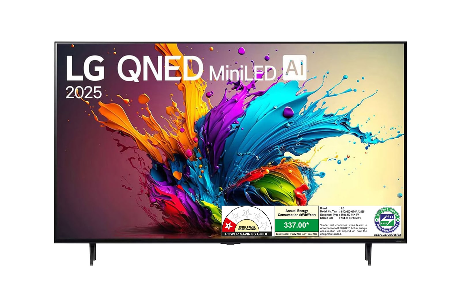 LG 65QNED90T6A QNED front view