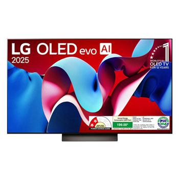 LG OLED55C46LA OLED front view