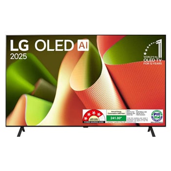 LG OLED77B46LA OLED front view