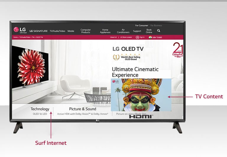 Buy LG 81.28 cm (32 inch) HD LED Smart TV, 32LM562BPTA Online at Best  Prices in India - JioMart.