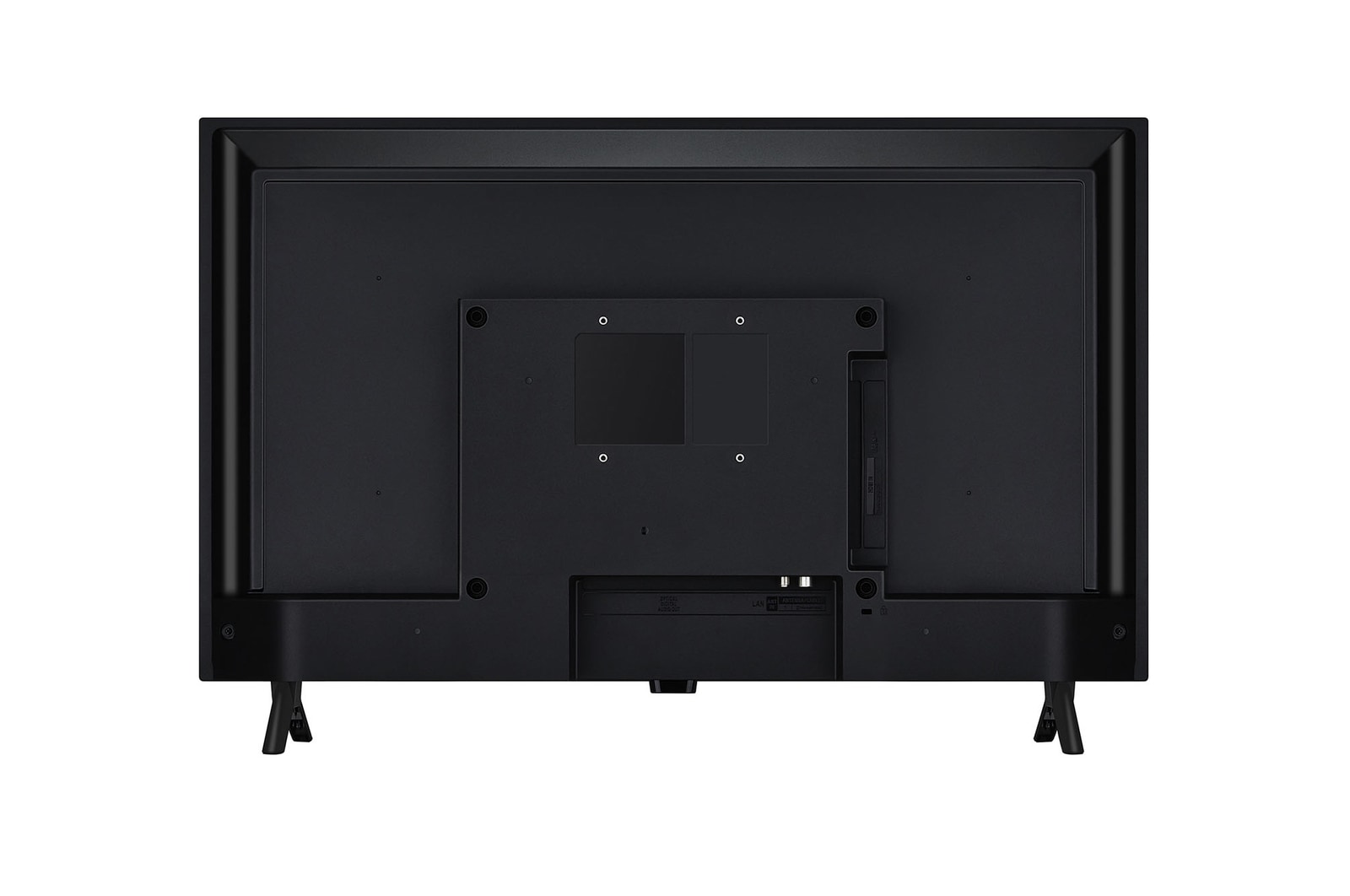 Rear view of LG HD TV, LR60