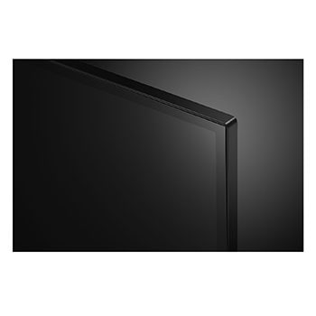 Close-up of the top edge of LG HD TV, LR60