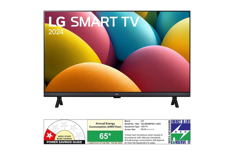 Front view of LG HD TV, LR60