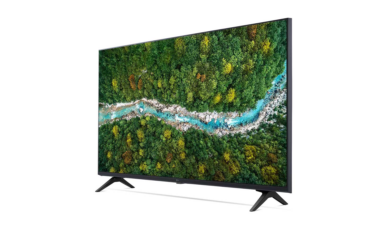 LG 108 cm (43) UHD TV (UP77) with Quad Core Processor, Active HDR, HDR 10 Pro, HLG mode, Smart AI, 60 Hz Refresh Rate, 43UP7740PTZ