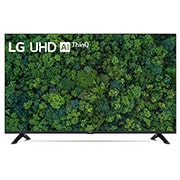 LG 43UQ7350PTA 4k uhd tvs front view