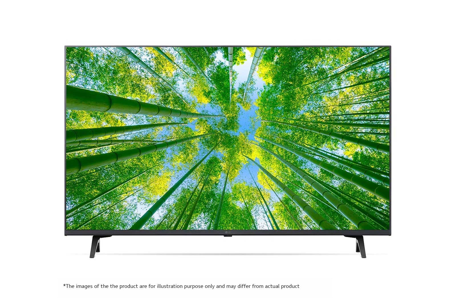 LG 108 cm (43) UHD TV (UQ80) with α5 Gen 5 AI Processor 4K, Game Dashboard & Optimizer, ThinQ AI, 43UQ8050PSB