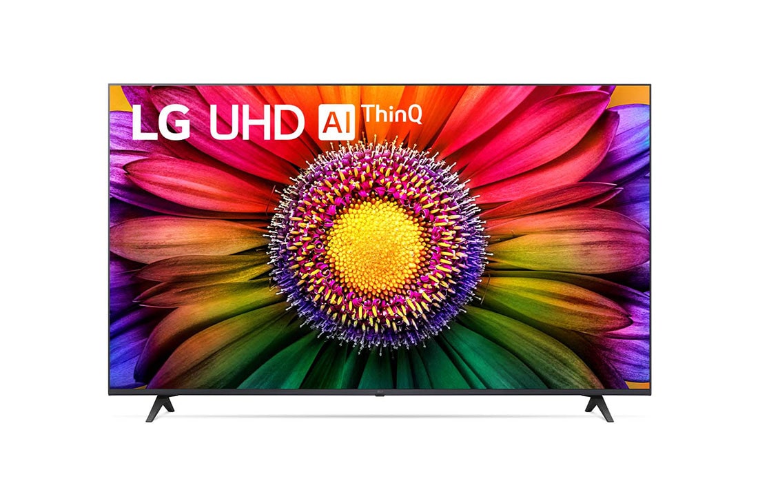 LG UHD TV UR80 55 (139cm) 4K Smart TV | WebOS | ThinQ AI | 4K Upscaling, 55UR8020PSB