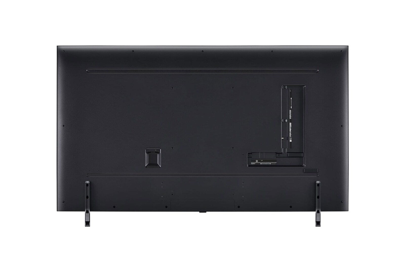 Rear view of LG UHD TV, UT90