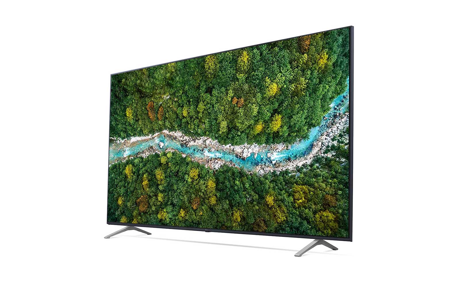 LG 177 cm (70) 4K UHD TV (UP77) with Quad Core Processor 4K, Dolby Atmos, Active HDR, Smart AI, 60 Hz Refresh Rate, 70UP7750PTZ