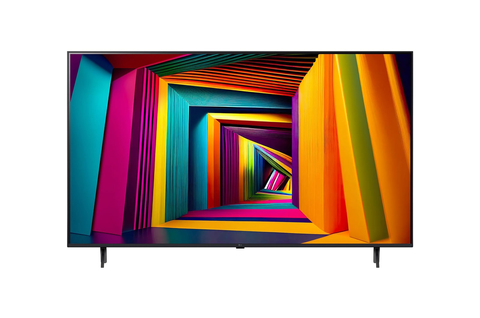 Front view of LG UHD TV, UT90