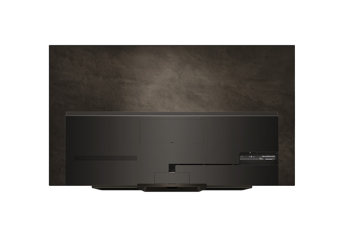 Rear view of LG OLED evo TV, OLED C4