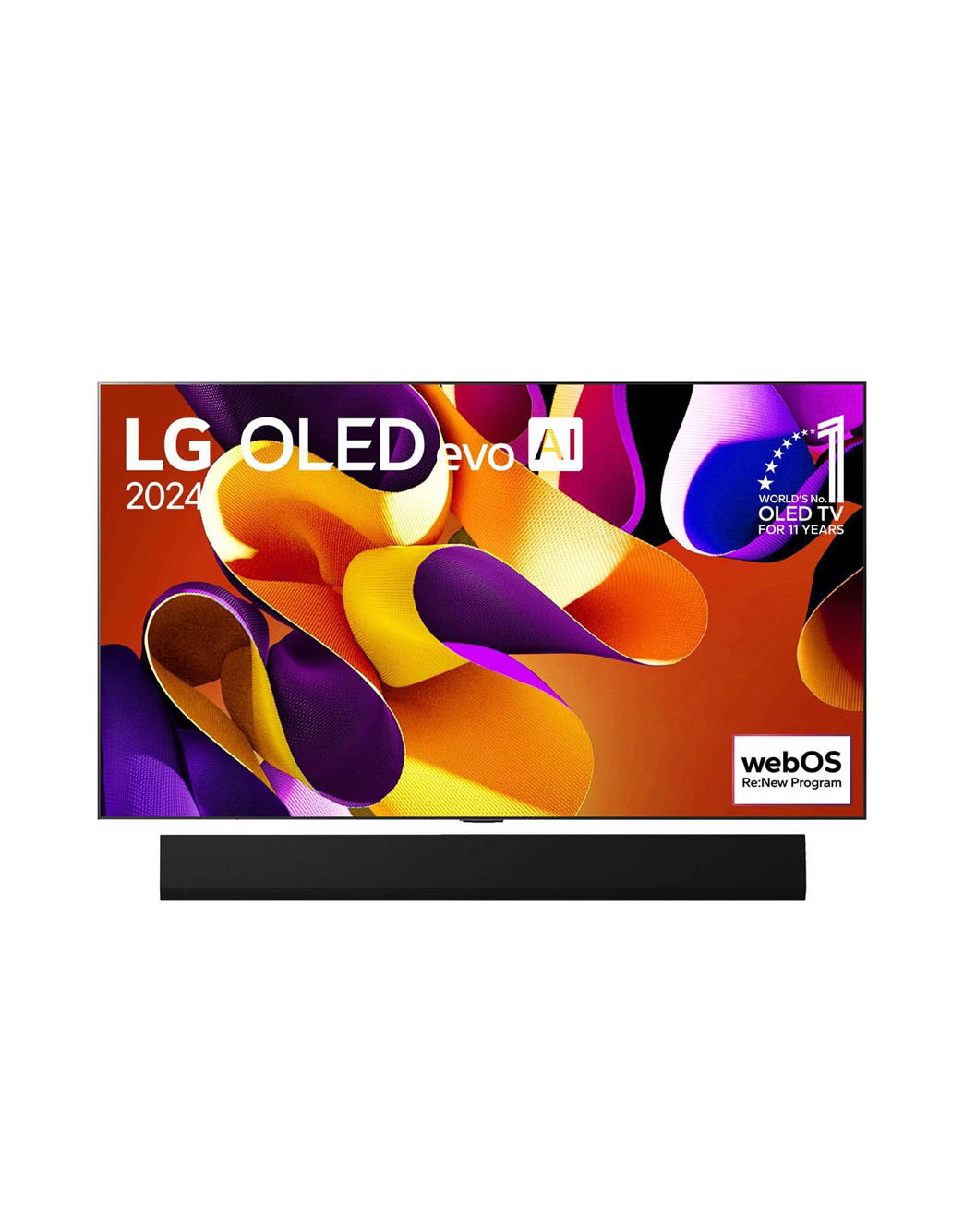 77 (195cm) LG OLED evo AI G4 4K Smart TV 2024 - OLED77G46LA | LG IN