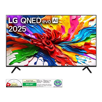 LG 75QNED92ALA QNED front view