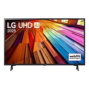 LG 43UT80406LA 4k uhd tvs front view