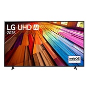 LG 86UT80406LA 4k uhd tvs front view