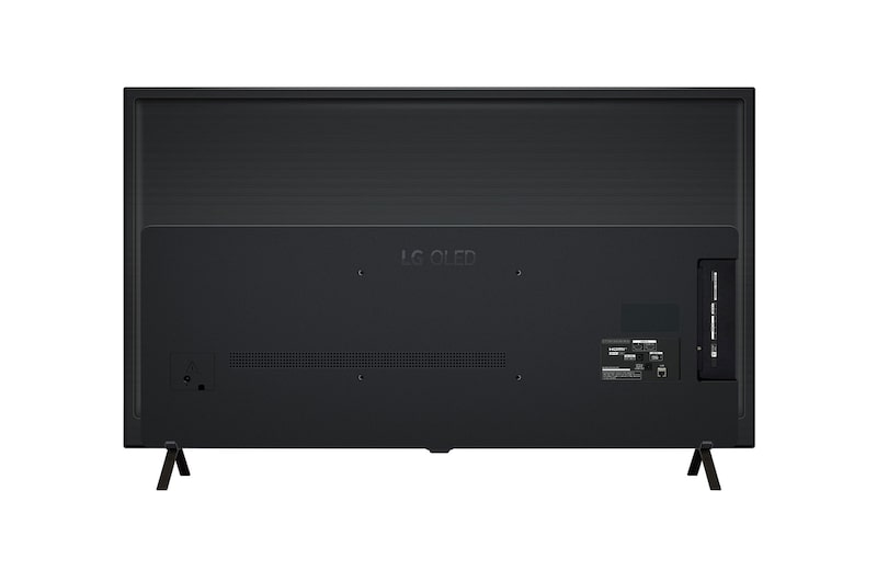 Rear view of LG OLED TV, OLED B4