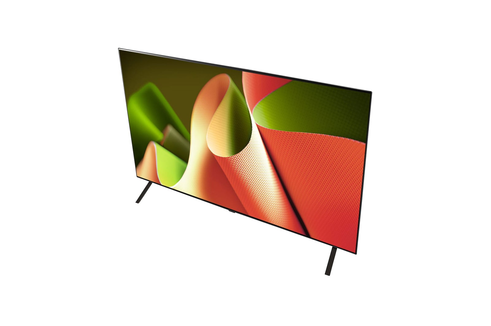 Angled view of LG OLED TV, OLED B4 from above