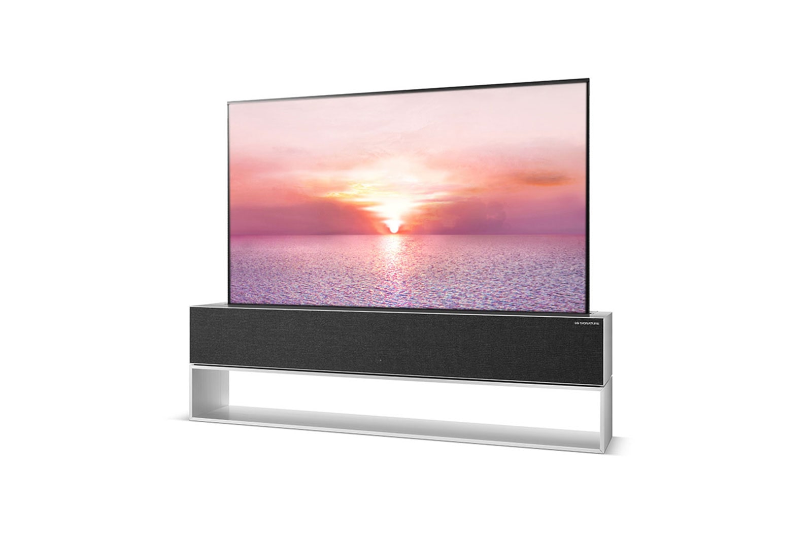 LG 164 cm (65) Rollable (R1) SIGNATURE OLED R TV with α9 Gen4 AI Processor 4K, Dolby Atmos, HGIG Mode, HDR 10 Pro, OLED65R1PTA