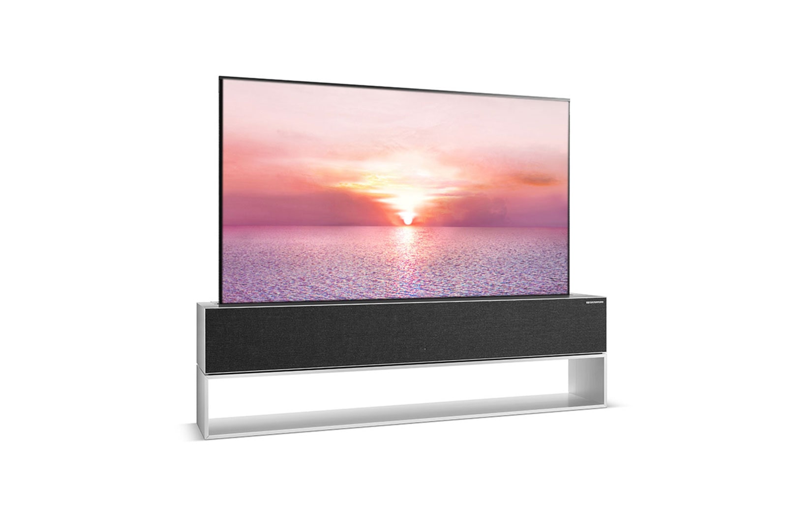 LG 164 cm (65) Rollable (R1) SIGNATURE OLED R TV with α9 Gen4 AI Processor 4K, Dolby Atmos, HGIG Mode, HDR 10 Pro, OLED65R1PTA