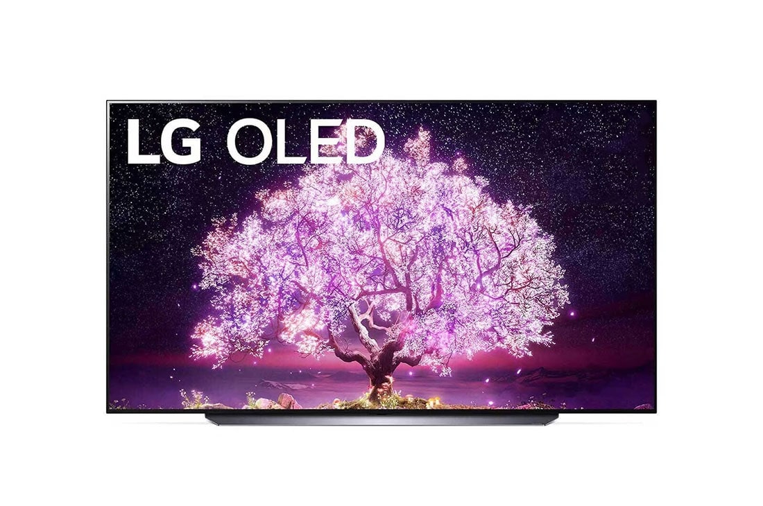 LG OLED83C1PTZ OLED front view