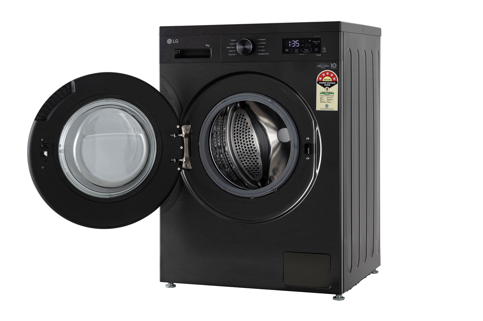 left view with door open