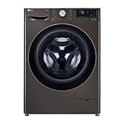 LG FHD0905STB front loading washing machine front view