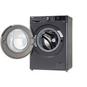 LG 9/5Kg Front Load Washer Dryer, AI Direct Drive™, Middle Black, FHD0905SWM