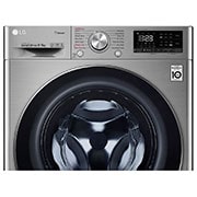 LG 9/5Kg Front Load Washer-Dryer, AI Direct Drive™, Stainless Steel VCM, FHD0905SWS