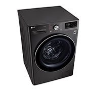 LG 10.5/7Kg Front Load Washer-Dryer, AI Direct Drive™, Black VCM, FHD1057STB