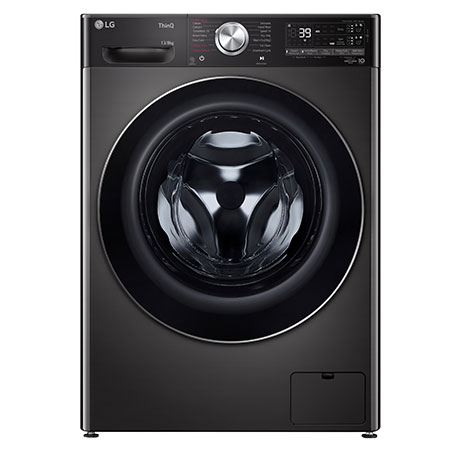 

13/08Kg Front Load Washer Dryer, AI Direct Drive™, ez-Dispense, Black VCM - FHD1308STB | LG IN