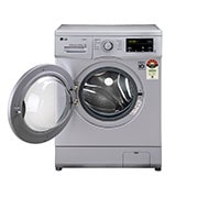 LG 6.5Kg Front Load Washing Machine, Inverter Direct Drive, 6 Motion DD, Luxury Silver, FHM1065SDL