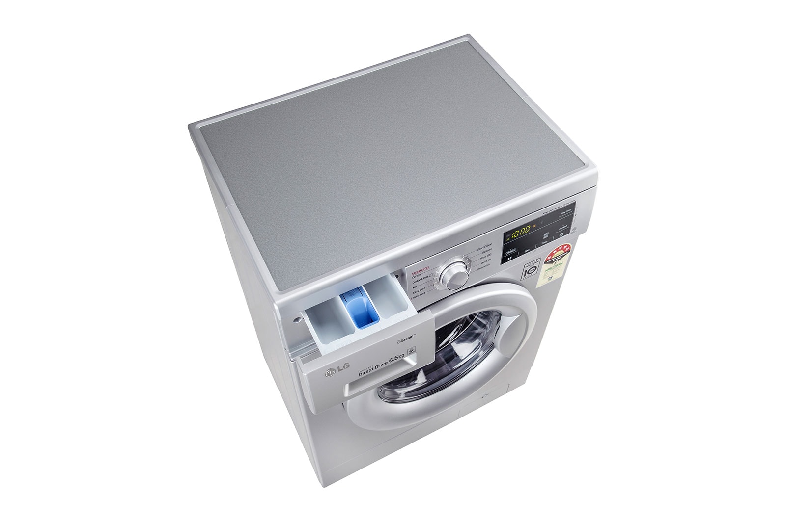 LG 6.5Kg Front Load Washing Machine, Inverter Direct Drive, 6 Motion DD, Luxury Silver, FHM1065SDL