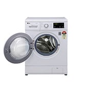 LG 7Kg Front Load Washing Machine, Inveter Direct Direct Drive, 6 Motion DD, White, FHM1207SDW